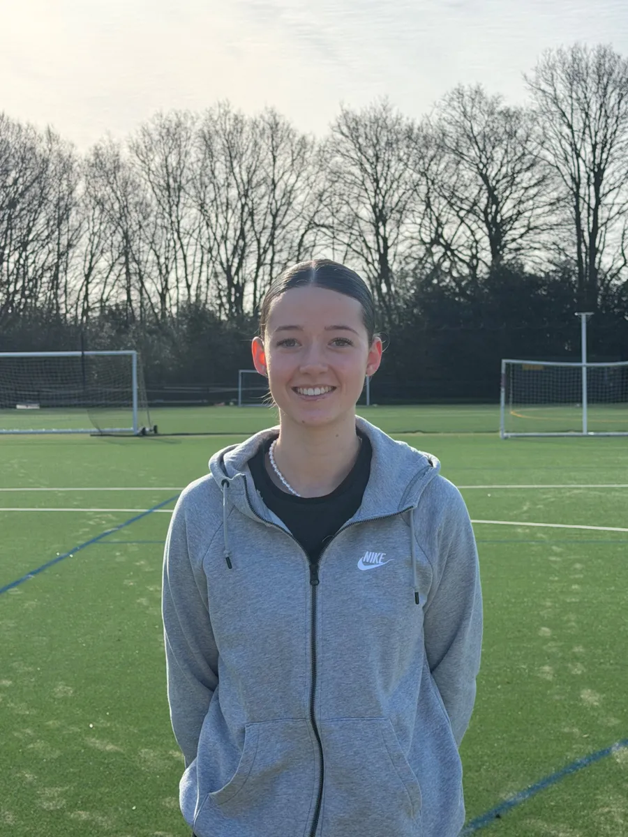 Codi, OneTen Elite coach, on the pitch